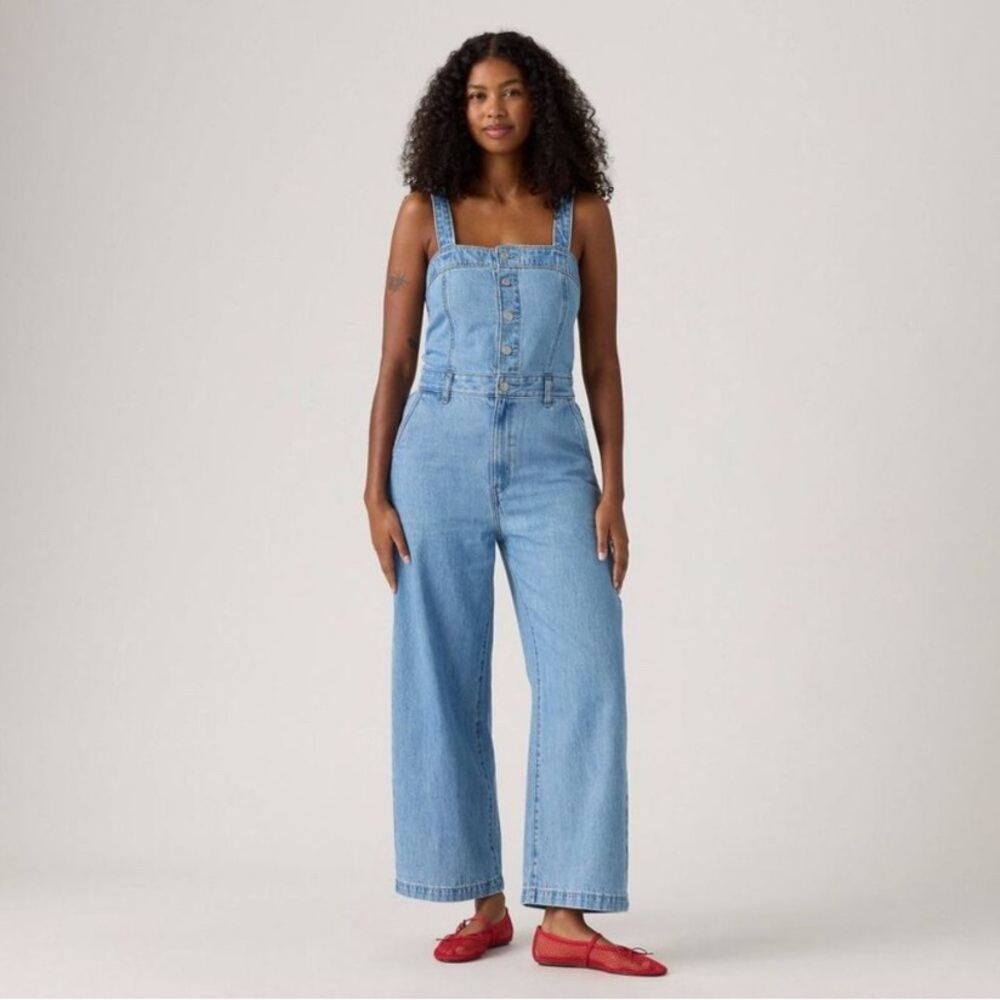 💕NEW💕 Levi's -  Women's Drea Jumpsuit - I Will XL I Will